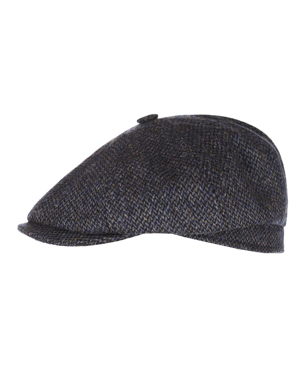 Tweed Ballon Cap | Navy