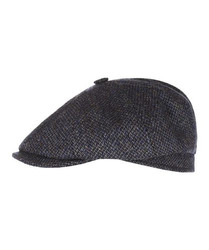 Tweed Ballon Cap | Navy