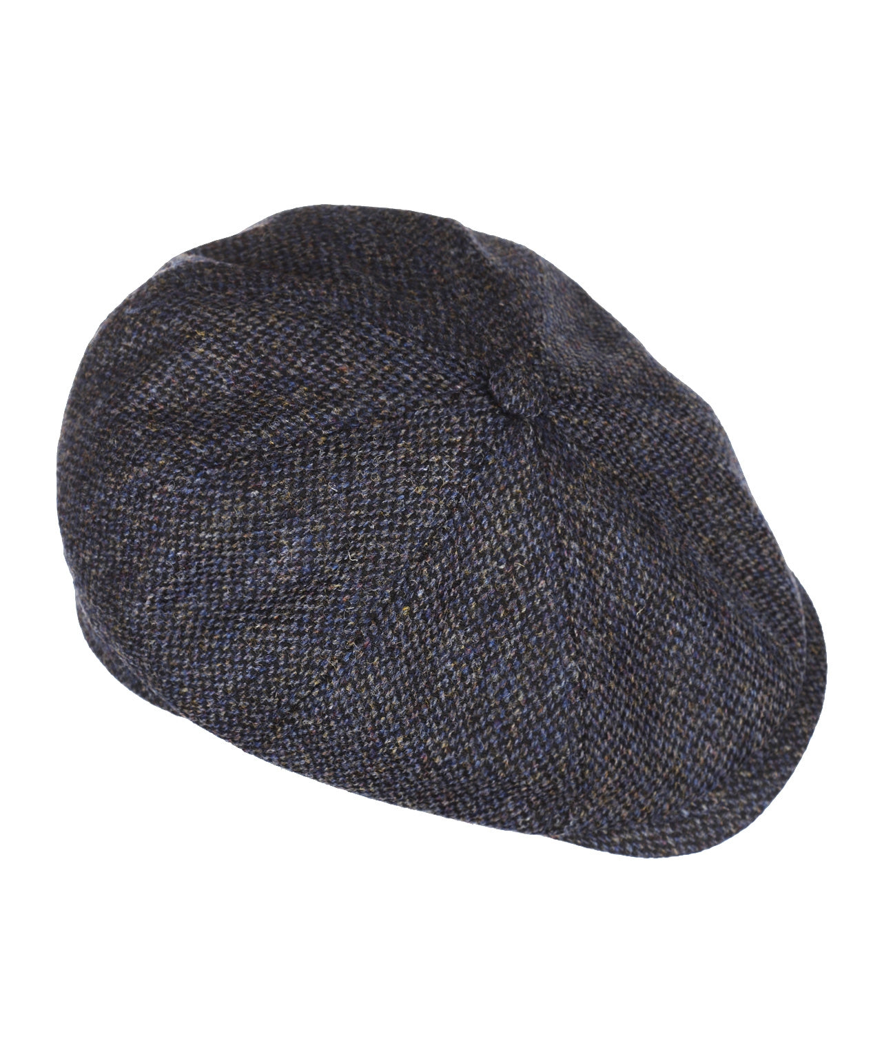 Tweed Ballon Cap | Navy