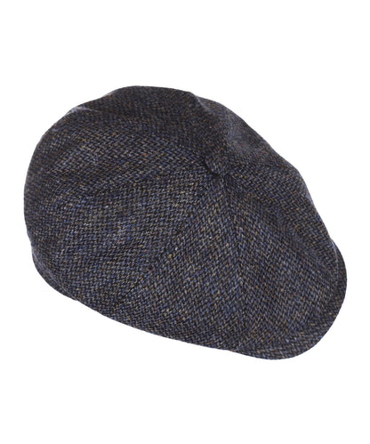 Tweed Ballon Cap | Navy