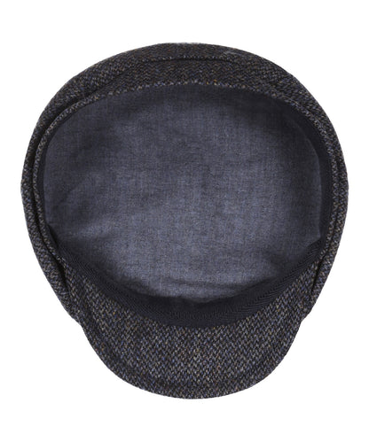 Tweed Ballon Cap | Navy