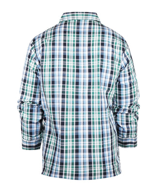 Derek Rose Flannel Pyjama Set | Blauw
