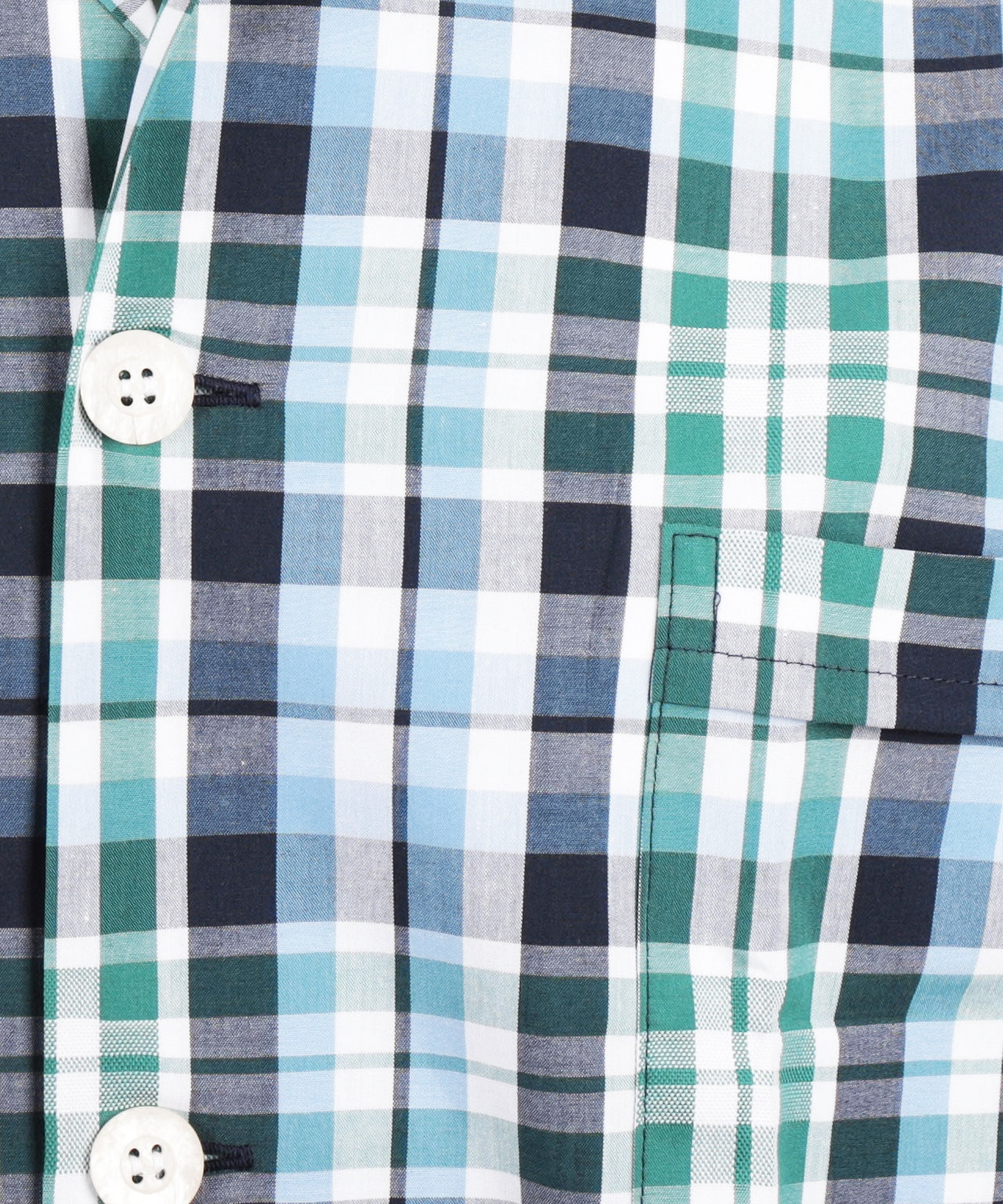 Derek Rose Flannel Pyjama Set | Blue