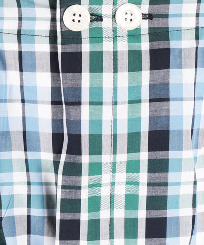 Derek Rose Flannel Pyjama Set | Blue