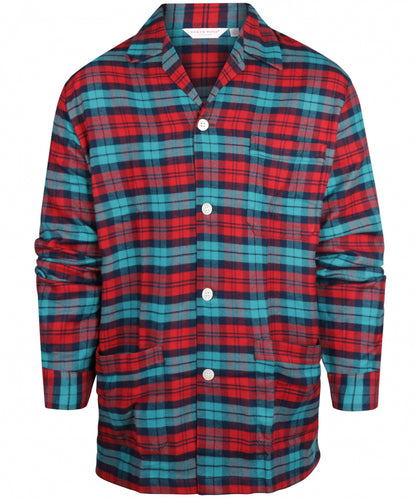 Derek Rose Flannel Pajama Set | Red