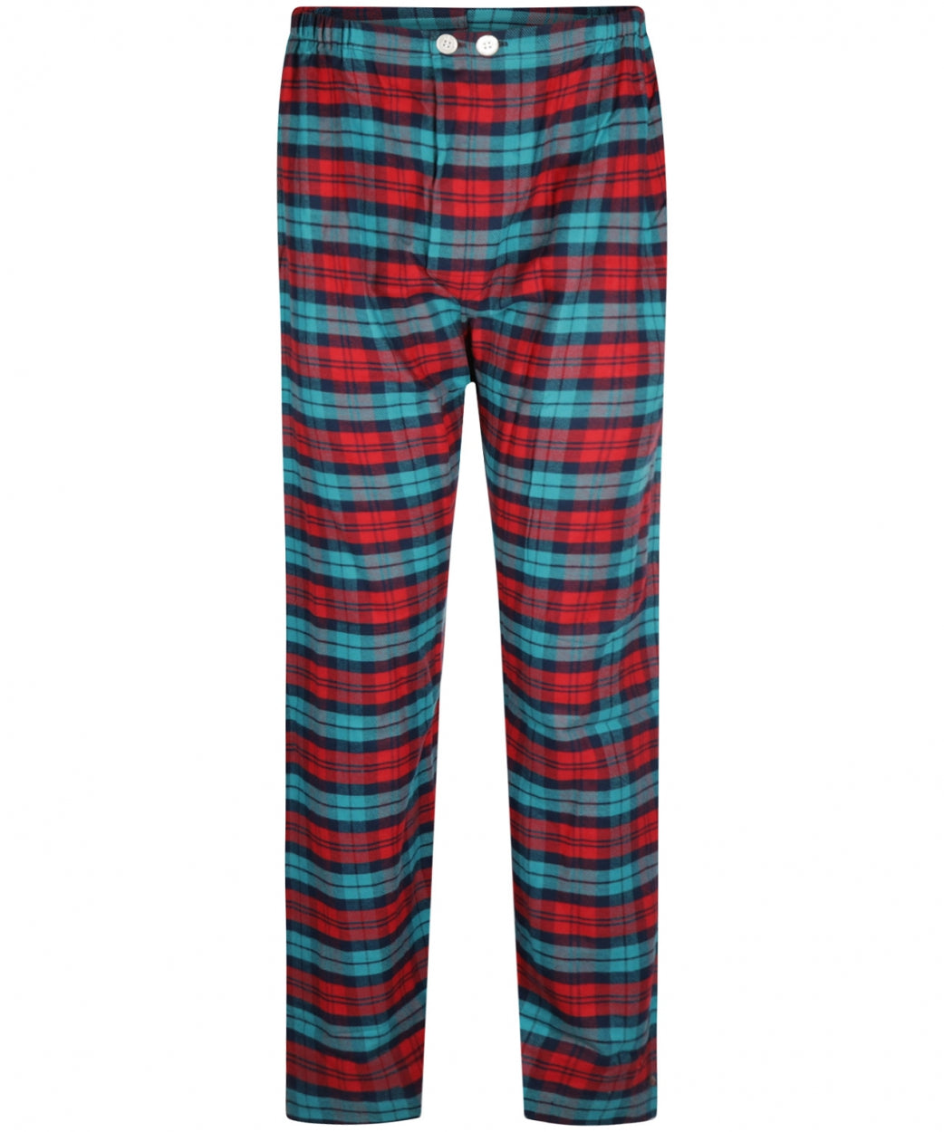 Derek Rose Flannel Pajama Set | Red