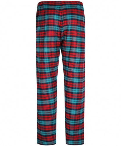 Derek Rose Flannel Pajama Set | Red
