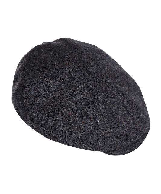 Newsboy Tweed Cap | Grijs Blauw