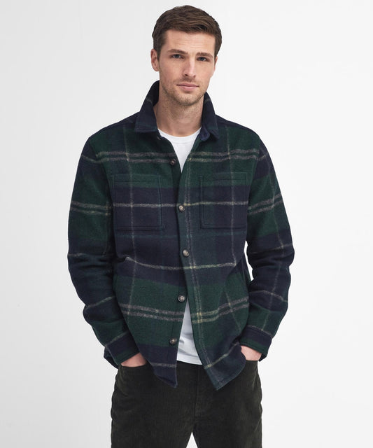 Chapter Tailored Check Overshirt | Groen Blauw Ruit