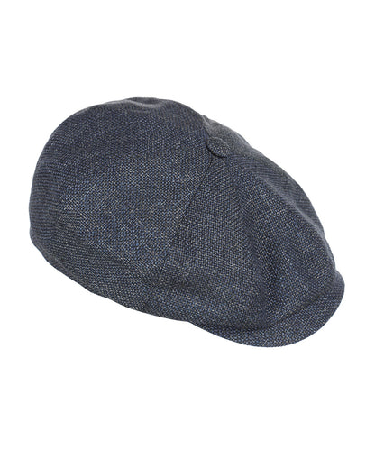 Stetson Hatteras Schurwolle/Leinen | Blau