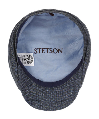 Stetson Hatteras Schurwolle/Leinen | Blau