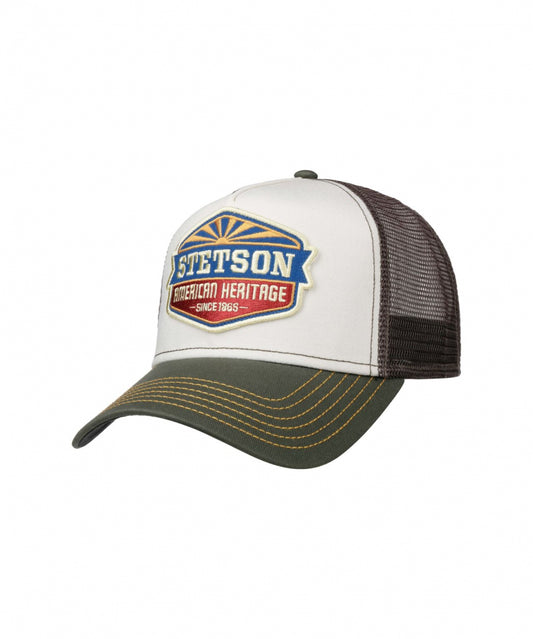 Trucker-Cap Sun | Olivgrüner Mix