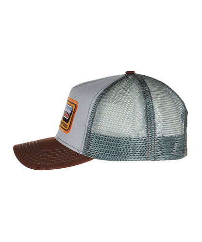 Trucker-Cap Chrom | Blau