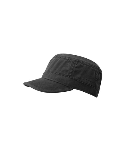 Army-Cap aus Baumwolle | Schwarz