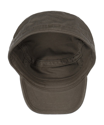 Army-Cap aus Baumwolle | Olivgrün