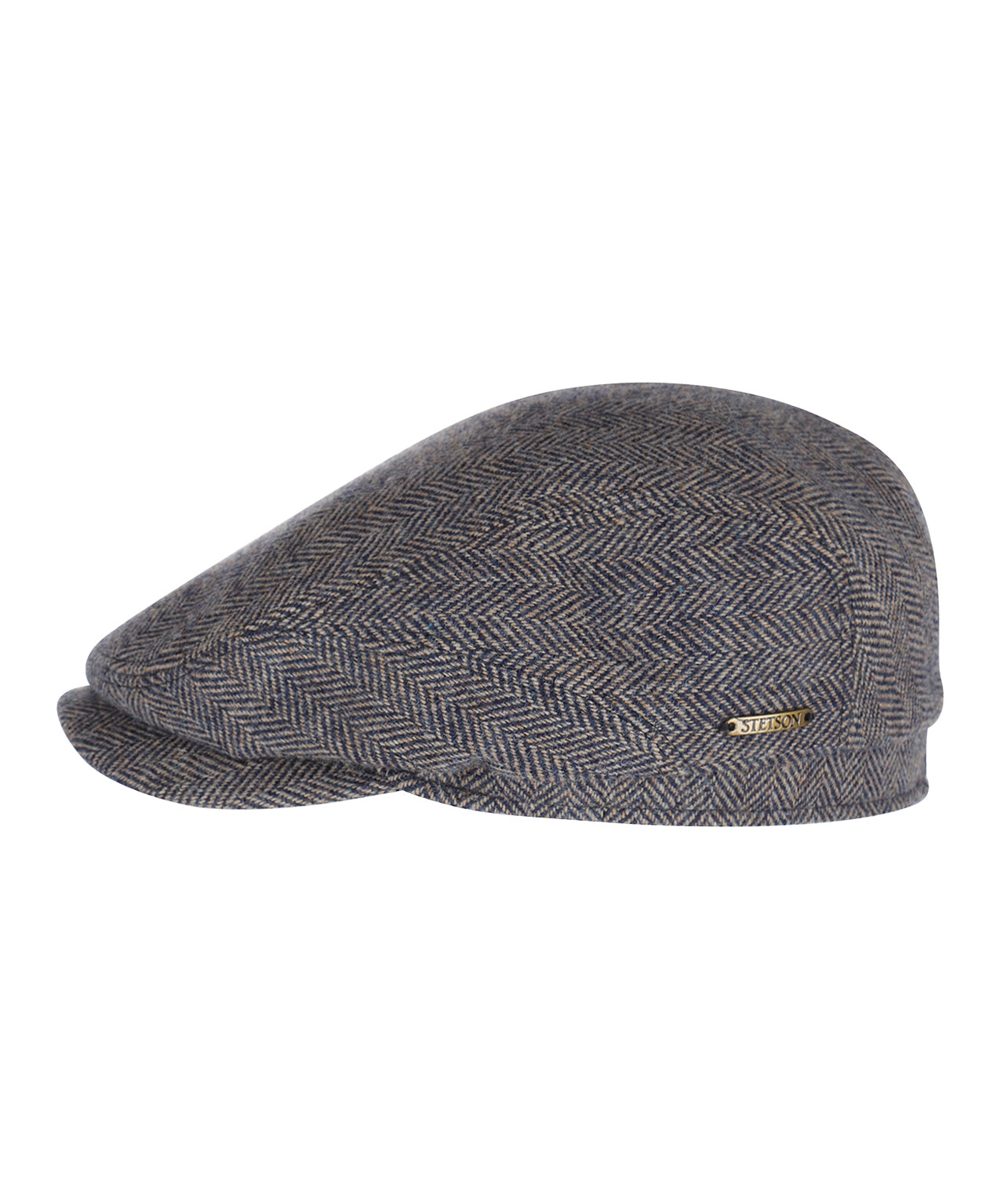 Stetson Driver Cap Fischgrätmuster | Braun