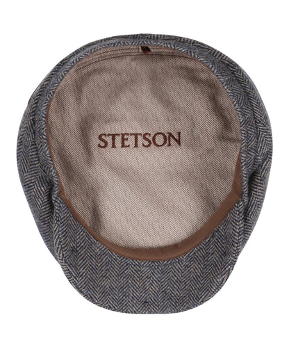 Stetson Driver Cap Fischgrätmuster | Braun