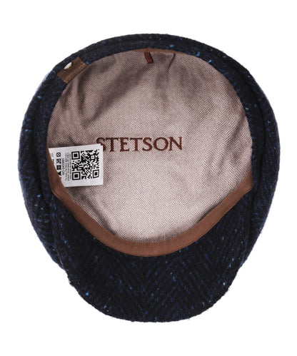 Stetson Hatteras Fischgrätmuster WV | Blaues Fischgrätmuster
