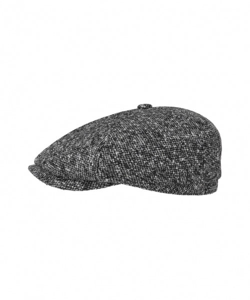 6-Panel Donegal Wool Cap | Grijs
