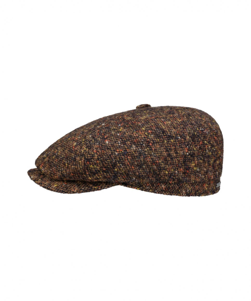 6-Panel Cap Donegal WV | Navy/Cognac Melange