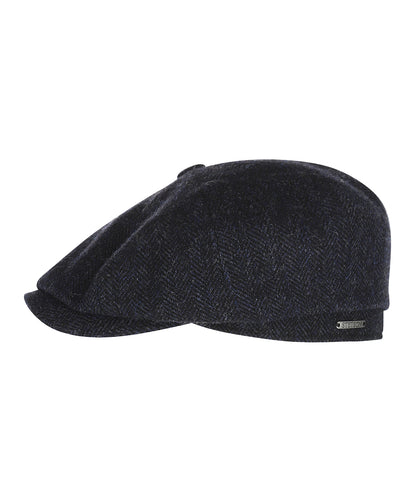 Hatteras Wool Herringbone | Donkerblauw Herringbone