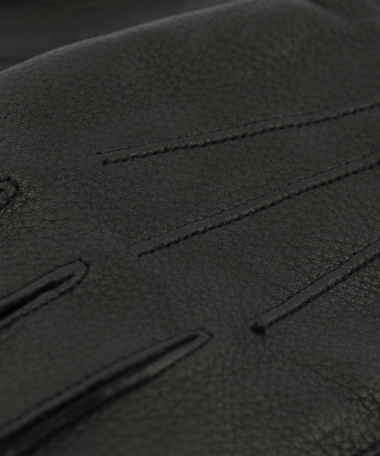 Stetson Handschuhe aus Hirschleder mit Kaschmir | Schwarz
