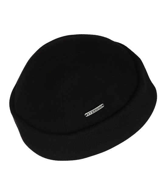 Stetson Docker Wolle/Kaschmir | Schwarz