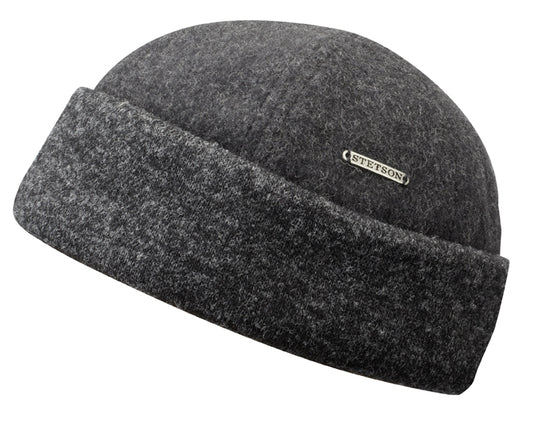 Stetson Docker Wolle/Kaschmir | Anthrazitgrau