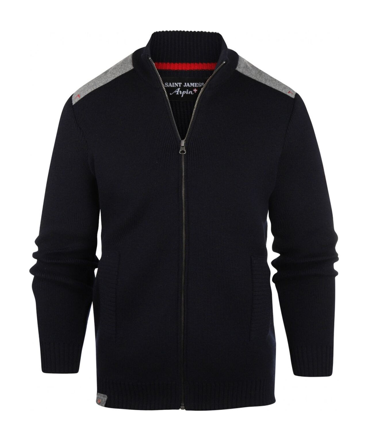 Saint James Serac Arpin Vest | Navy Blue