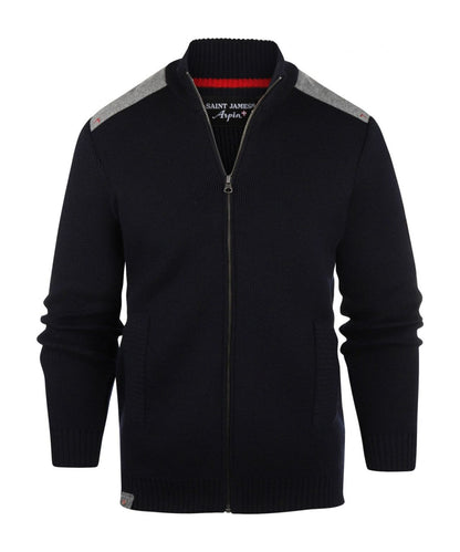Saint James Serac Arpin Vest | Navy Blue