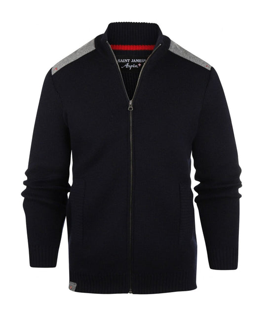 Saint James Serac Arpin Weste | Marineblau