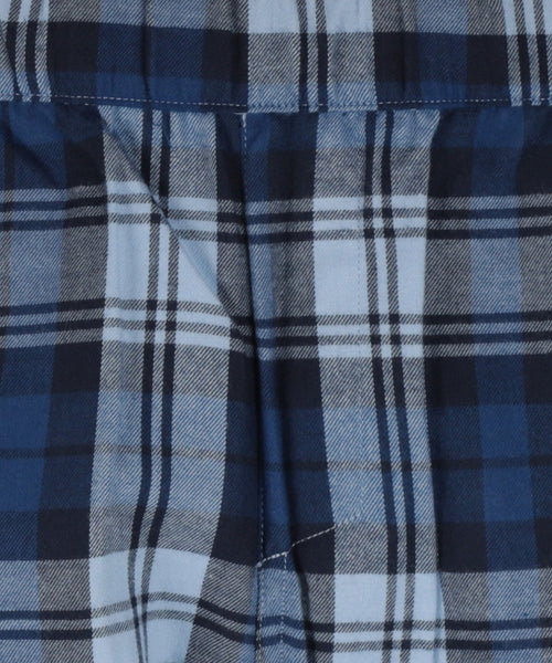 Pyjama Set Flannel | Navy Blauw
