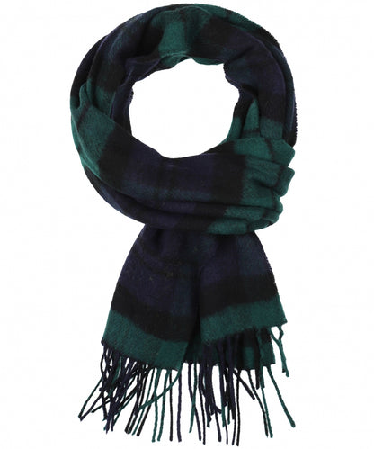 Lambswool Scarf | Blackwatch tartan