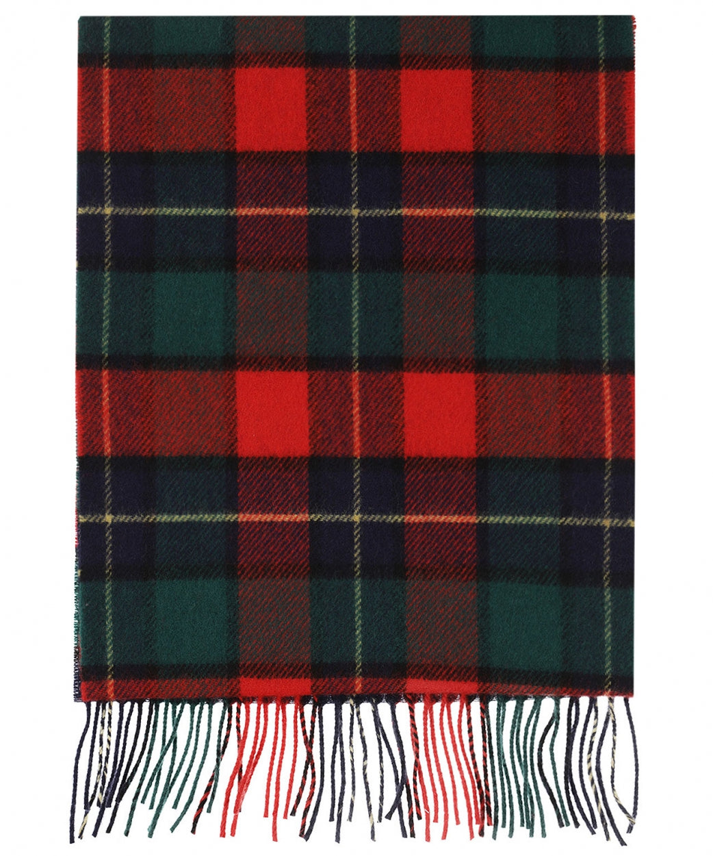 Checked Lambswool Scarf | Kilgore Tartan