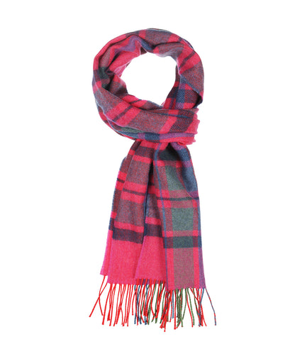 Merino Luxury Wool Scarf | Fuchsia ruit