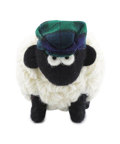 Gestricktes Schaf mit Mütze | Blackwatch