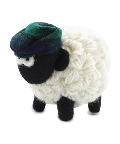 Gestricktes Schaf mit Mütze | Blackwatch