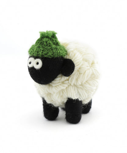 Gestricktes Schaf mit Mütze | Design