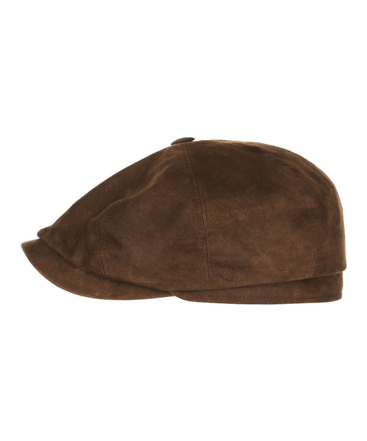 Stetson Hatteras Oily Goat Cap | Braun