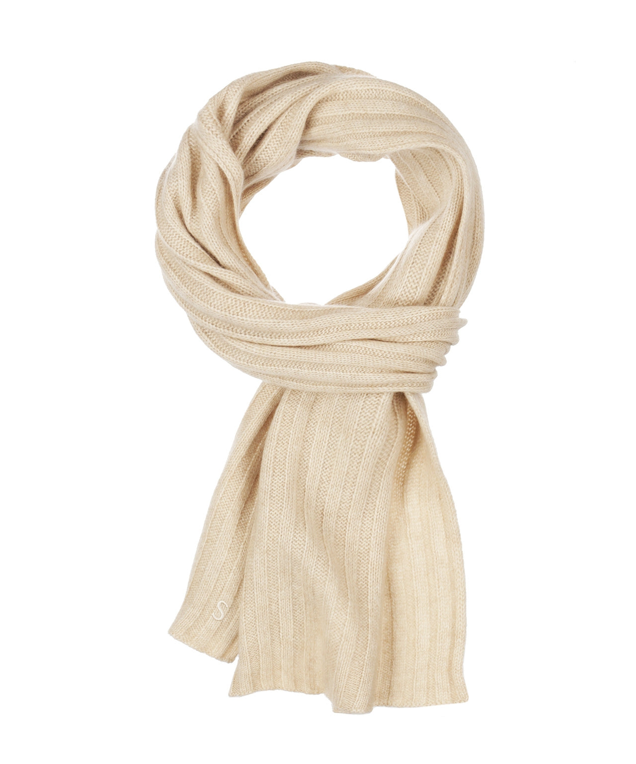 Scarf Undyed Cashmere Sustainable | Beige