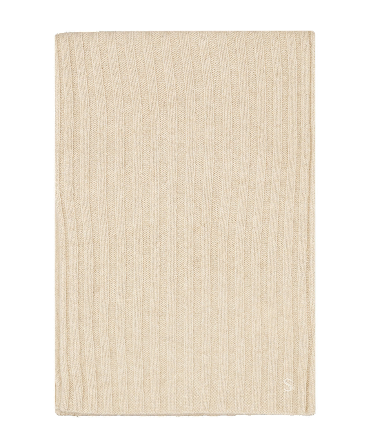 Scarf Undyed Cashmere Sustainable | Beige