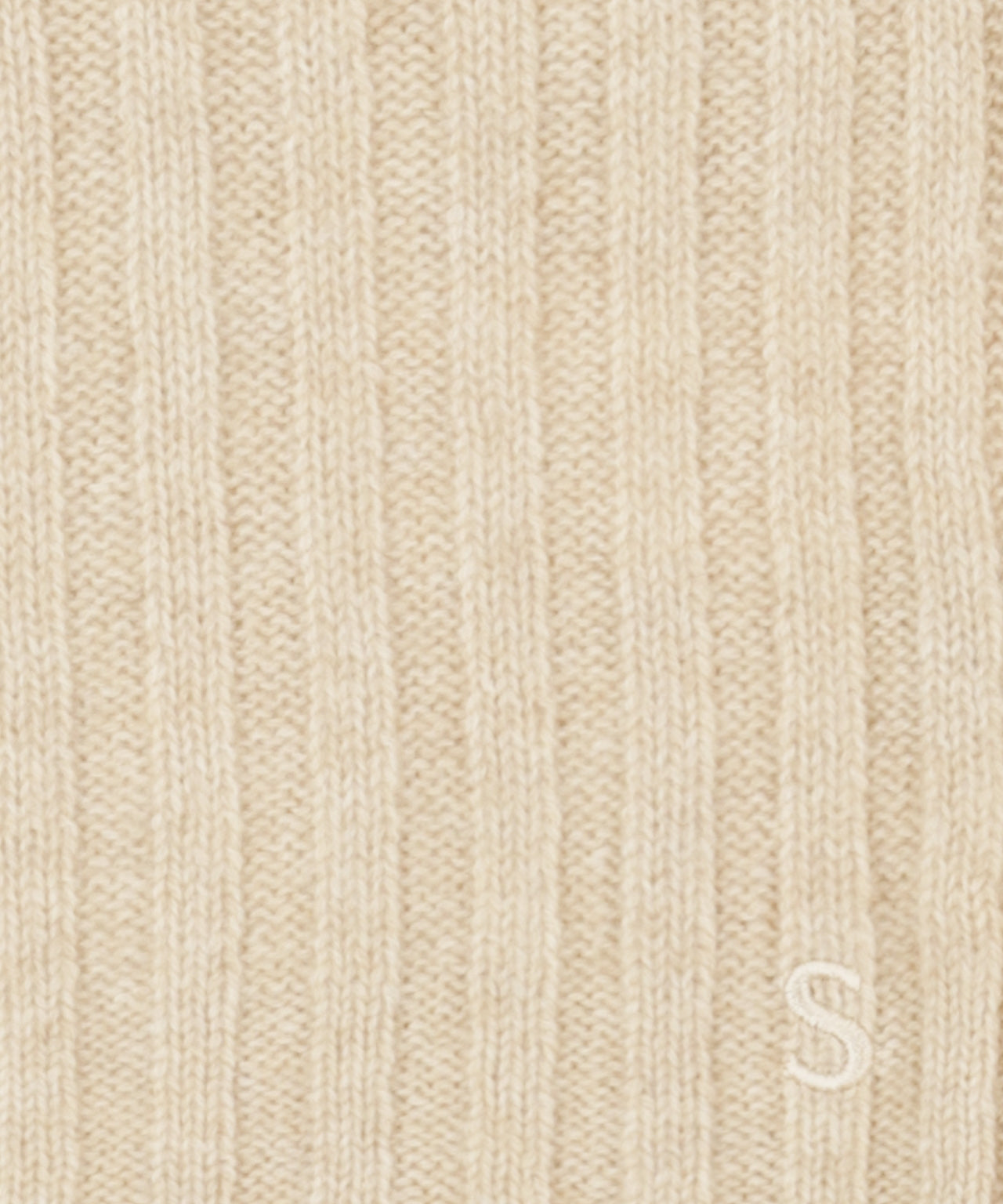 Scarf Undyed Cashmere Sustainable | Beige