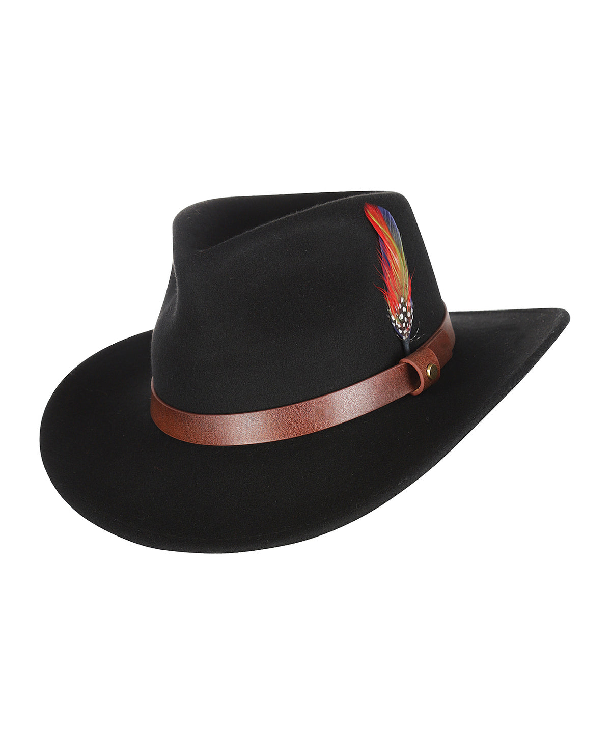 Western Woolfelt | Zwart