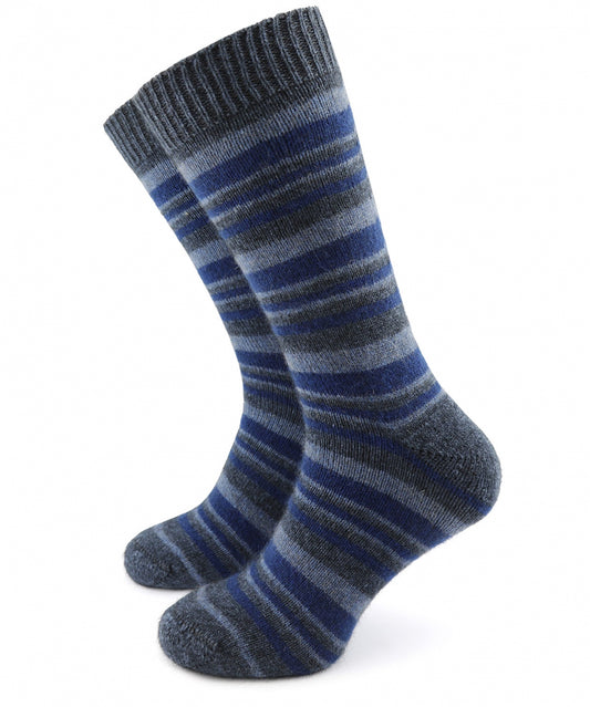 Mini-Streifensocke | Blau