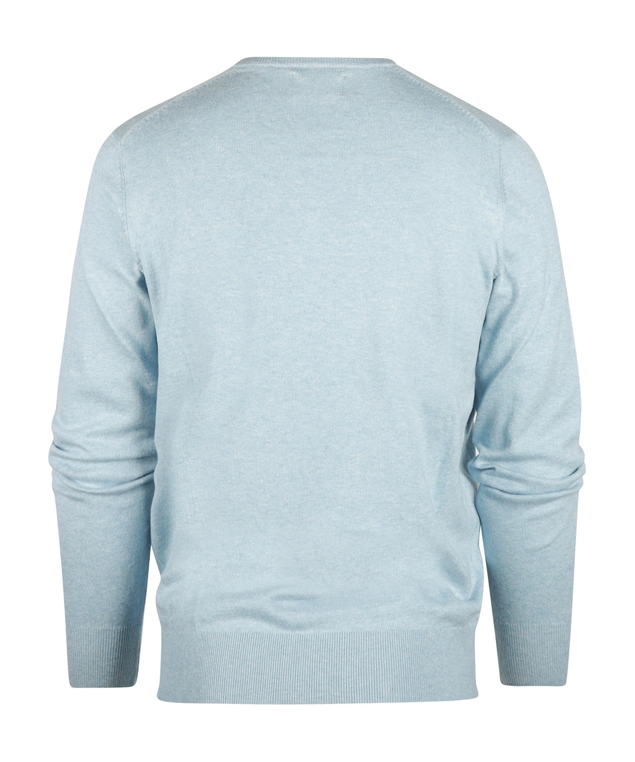 Pullover V-Hals Cotton/Cashmere | Licht Blauw