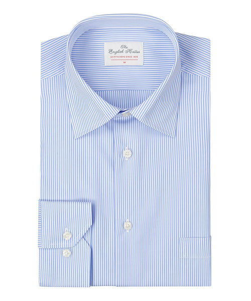 Shirt Katoen Normaal Boord | Blauw