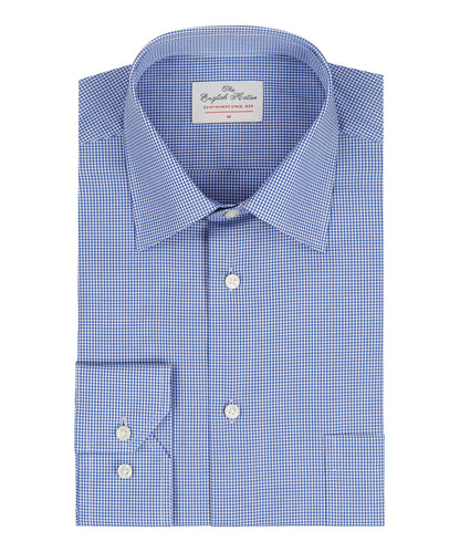 Shirt Classic Dress | Blue