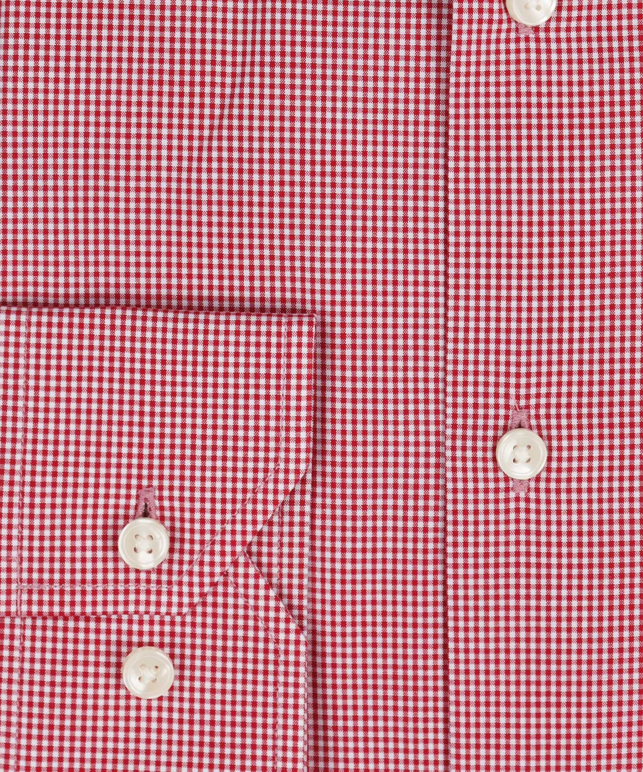 Shirt Classic Dress | Red
