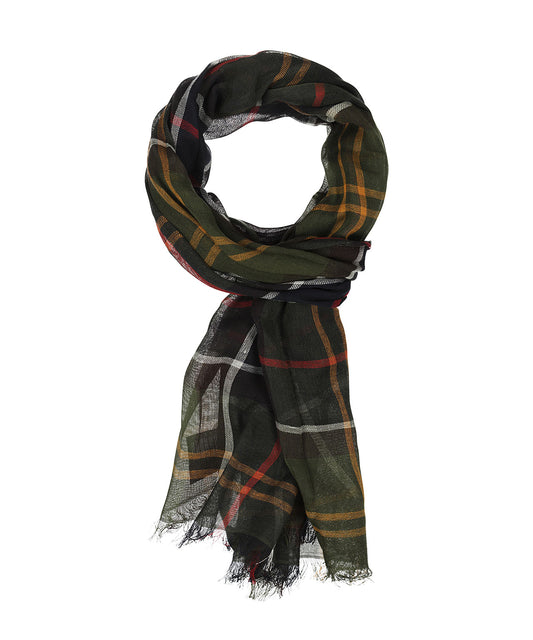 Barbour Welton Tartan-Schal | Grün