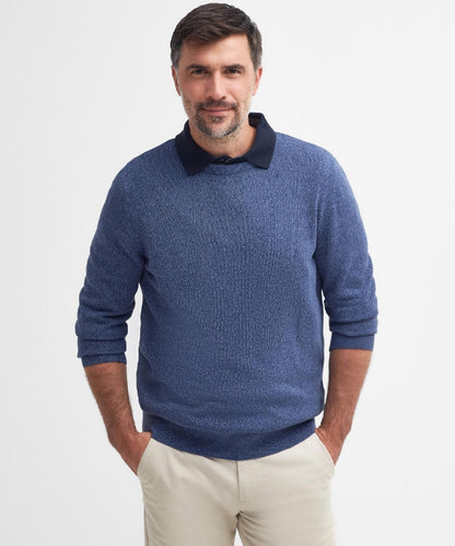 Barbour Whitfield Rundhalsausschnitt | Marineblau